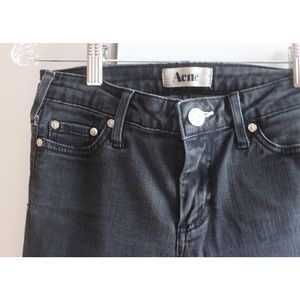 Acne jeans denim 26 x 34 grey